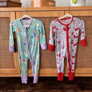 LS BAMBOO ZIPPIES BUNDLE, 0-3 MONTH